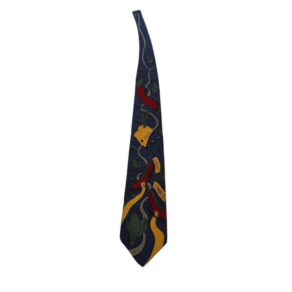 The Beatles 1991 APPLE CORPS Limited Silk NeckTie "GET BACK" 1969 Novelty - Picture 3 of 8